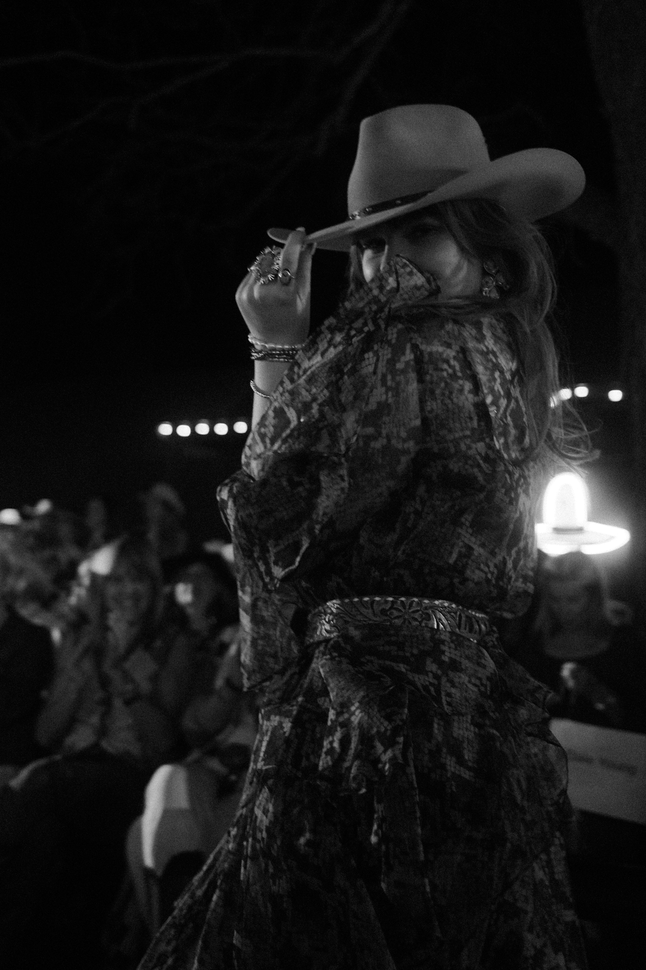 Candid friends at the fair